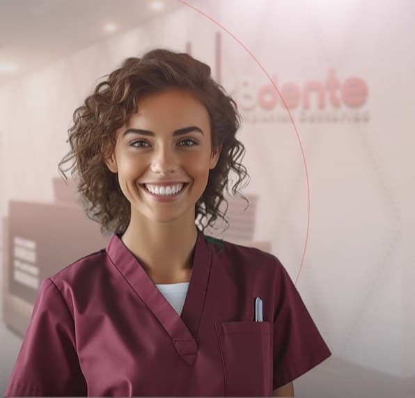 Um dente, resultado natural